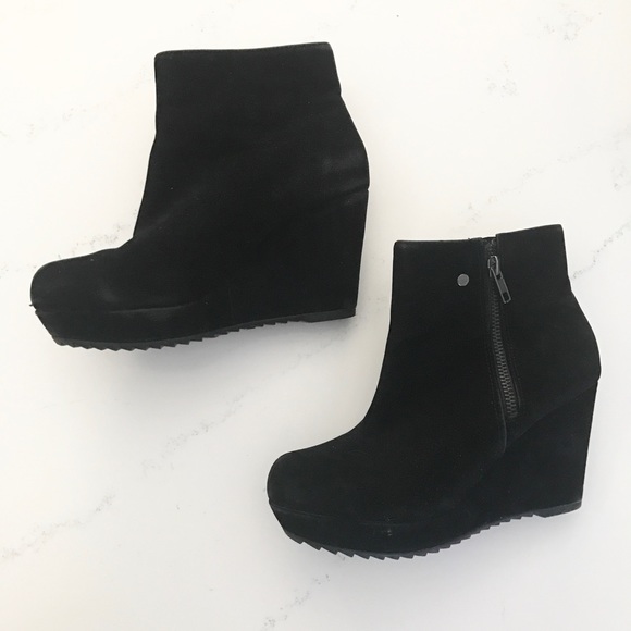 aldo wedge booties